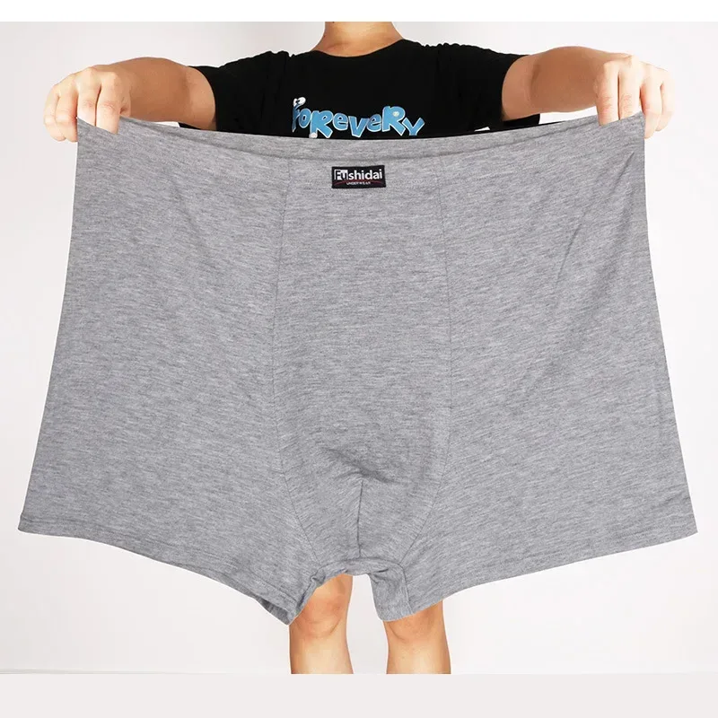 Boxershorts Men Modal Panties 200KG Soft 13XL Panlalaking Panloob Plus Size 12XL Jumbo Underpant Loose 9XL 5XL Red Black Malaking Boxer — image 25