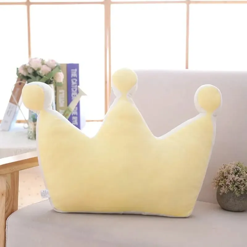 Μαλακό μαξιλάρι Princess Crown Γεμισμένο Μαξιλάρι ύπνου για κορίτσι Διακόσμηση καναπέ δωματίου Rainbow Cloud Star celebrity Studio Cushion Δώρο για εκείνη — image 12