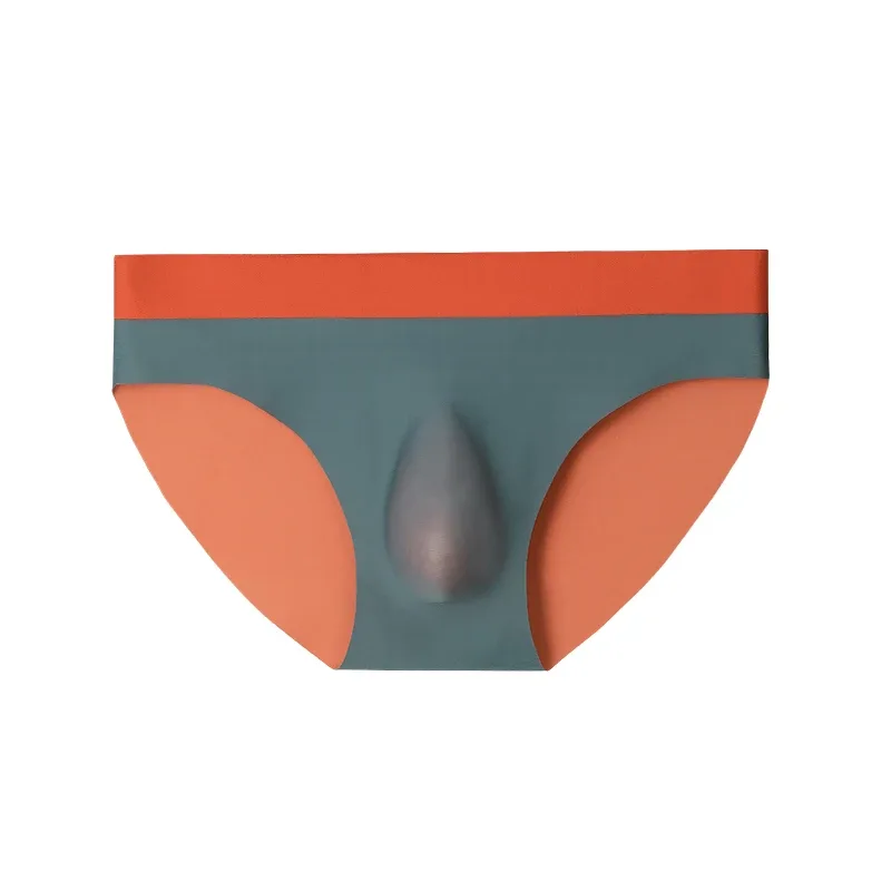 Panlalaking ice silk na walang tahi na damit na panloob na 3D punching triangle shorts summer manipis na pantalon para sa mga lalaki sports shorts 3256808552917215 — image 13