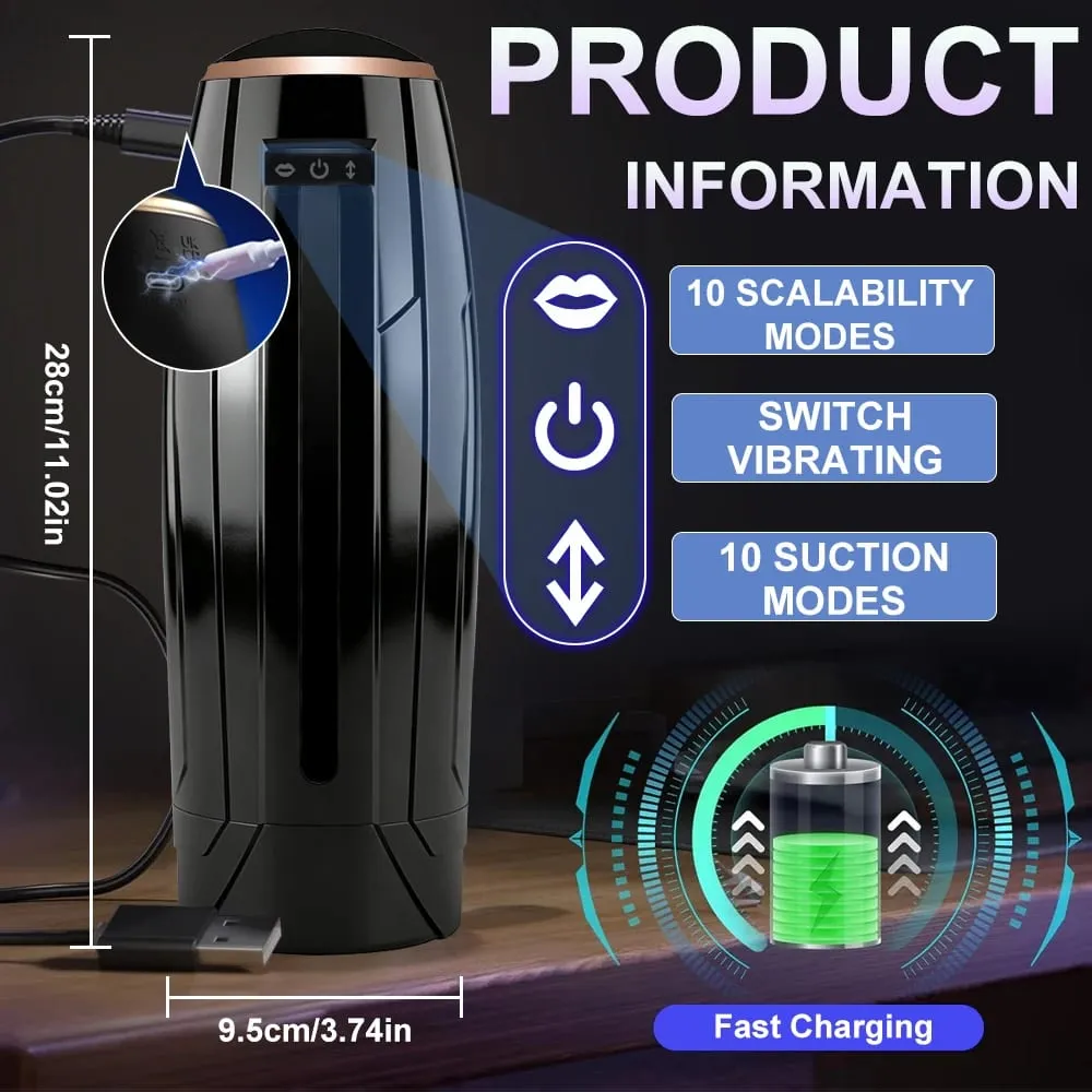 3 az 1-ben maszturbátor csésze teleszkópos szívó vibrációs zseb punci szopás maszturbáció pénisznagyobbító pumpás férfi szexjáték — image 6