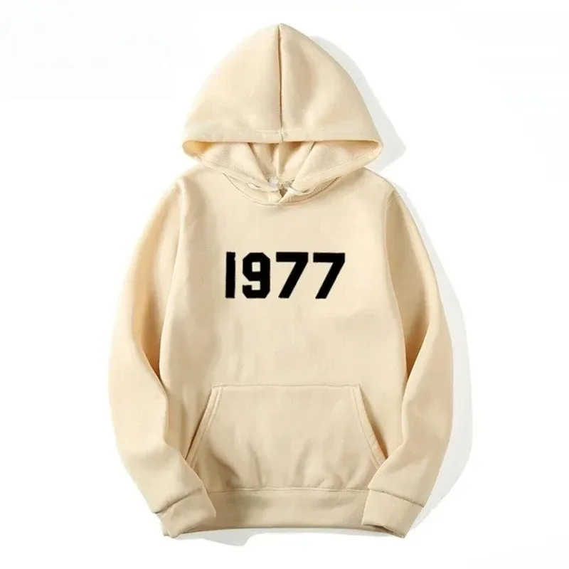 1977 impresso nova moda feminina hoodies hip hop rua estilo simples venda quente esportes femininos inverno outono hoodies roupas — image 2