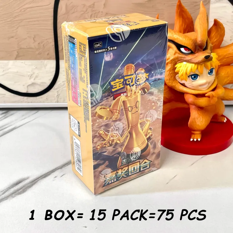 Νέα αυθεντική συλλογή Pokemon TCG Stellar Glass 17.0 Charizard & Gengar Απλοποιημένη Συλλογή Χόμπι Κινέζων Συλλεκτικών Καρτών Μάχης