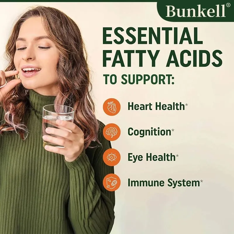 1000mg Algae Oil Supplement Supports Brain Cardiovascular and Vision Health Anti-inflammatory and Antioxidant — image 4