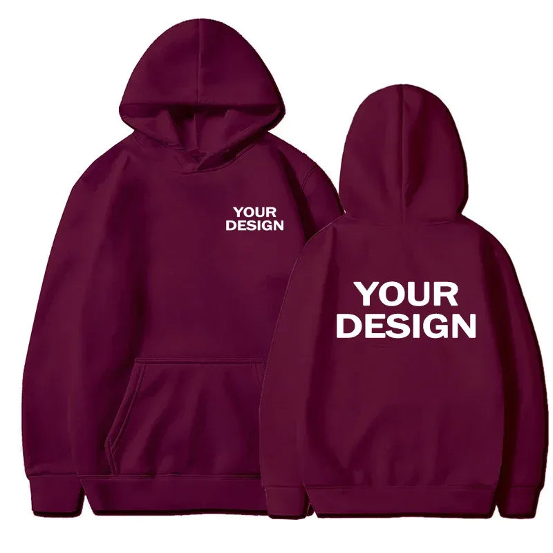 Impressões personalizadas hoodies femininos soltos casual wear cor sólida hoodies manga longa com capuz personalidade streetwear camisolas — image 5