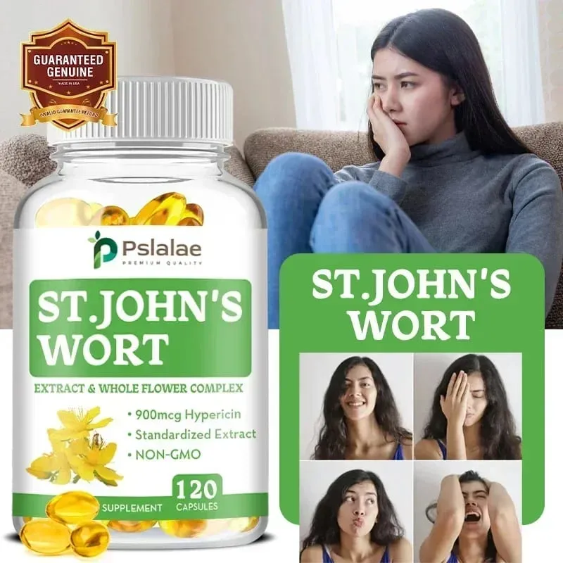 St. John's Wort Extracts and Whole Flower Complex - Stress Relief for Emotional and Mental Health — image 3