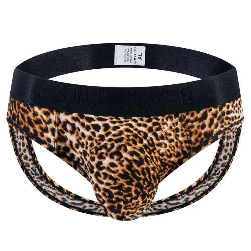 Leopard Print Jockstrap Sexy Brief Panlalaking Bikini Underwear Slip Hombre Calzoncillos Hombre Kinckers Panlalaki Briefs Cuecas Gay — image 11