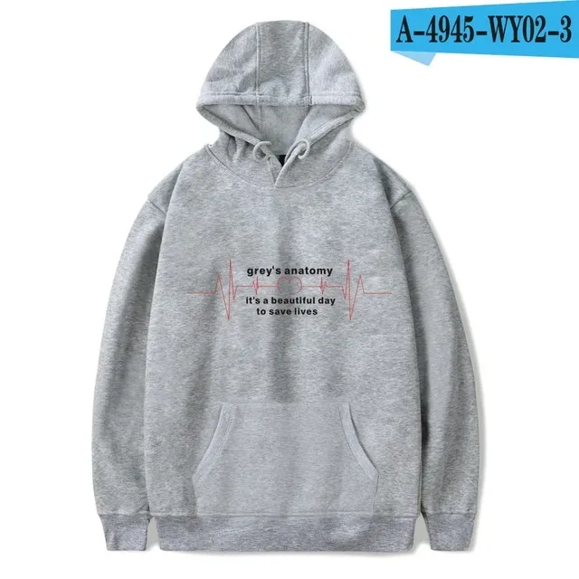 Harajuku Gray's Anatomy Tumblr Greys Anatomy moletom com capuz estampado moletom masculino/feminino confortável moletom adulto/criança — image 45