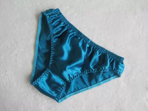 Mainit na Sell 100% Mulberry Silk Men Boxer Natural Silk Panti na Panlalaki Solid na Kulay XXL Panlalaki Briefs Underwear