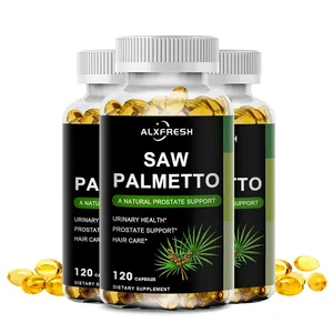 Alxfresh Prostate Health Supplement Natural Saw Palmetto Extract Supports Prostate and Hair Growth Capsules for men and women