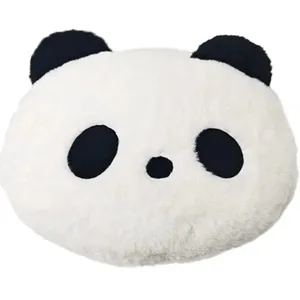 Animal umplut pernă panda de pluș Decorația casei canapea dormitor pernă panda umplută 30 cm Kawaii panda perne