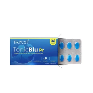 Trorexl-TonicBlu Pro - Pastilă albastră pentru intensificarea volumului de energie ca piatra Ginseng natural de stridii pentru cele mai bune beneficii