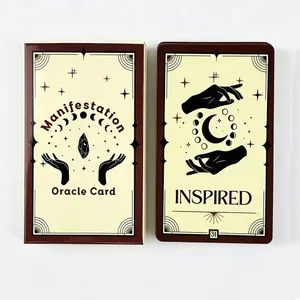 Manifestation Oracle Deck 33 카드 오라클은 귀하의 꿈을 나타냅니다. 점술 및 영적인 수행에 이상적인 목적을 찾으십시오.