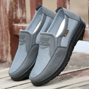 ​Men's Shoes 2025 Summer Casual Sneakers Breathable Mesh Chunky Sole Affordable Free Shipping​