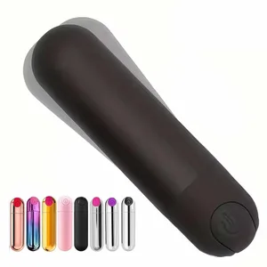 Mini vibrator bullet cu încărcare USB cu 10 viteze, reîncărcabil fără fir, plug anal vibrator, stimulator clitoridien, jucării sexuale pentru adulți pentru femei