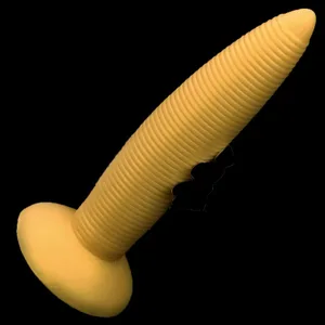 Plug anal gigant ascuțit din silicon moale Plug anal uriaș Dilatator dildo anal gros cu ventuză Jucării sexuale pentru adulți pentru femei bărbați