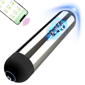 Güçlü kurşun vibratör APP Bluetooth Kontrol Klitoral G Noktası Stimülasyon Masajı Mini Anal Kedi Stimülatörü Kadınlar için Seks Oyuncak