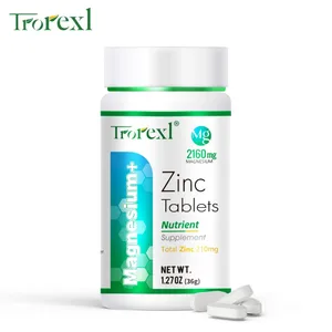 Pinakamahusay na Magnesium Zinc Supplement 60 Tablets Nagpapalakas ng Immune Health