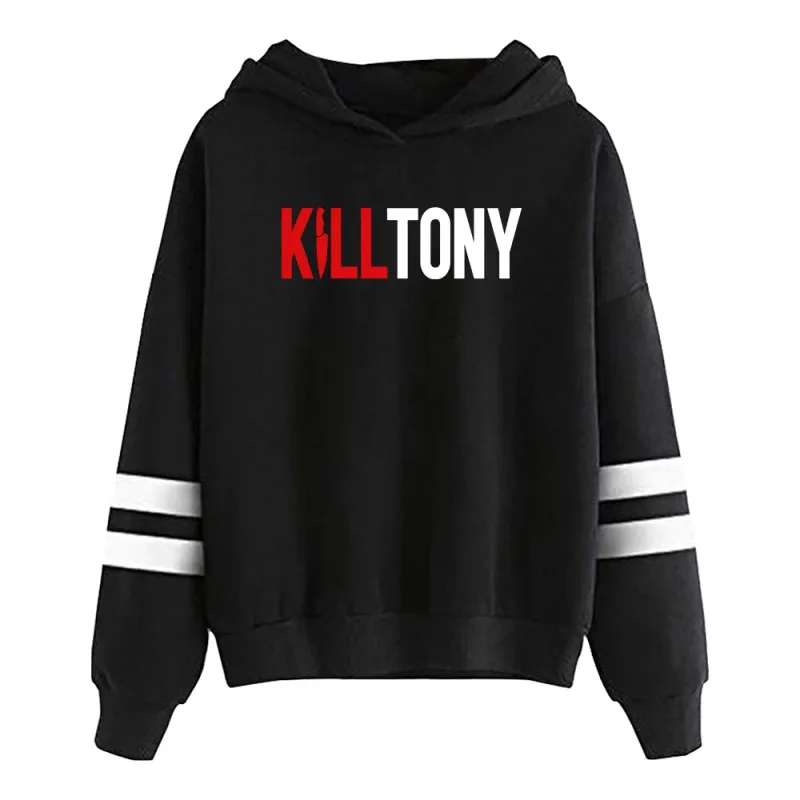 Öldürmek Tony Merch Hoodie Unisex Cepsiz Paralel Barlar Kol Streetweet Kadın Erkek Kapşonlu Kazak Komik Giysiler