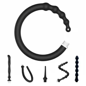 Silicone Anal Vaginal Douche Butt Plug Multi-Function Enema Plug-In Shower Anal Dilators Adults Sex Toys Adult Sex Toys