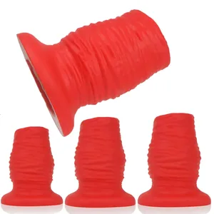 78-98mm Huge Anal Plug Hollow Butt Plug Speculum Silicone Sex Toys for Women Men Gay Fisting Prostate Massage Enema Flushing